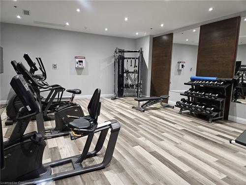 435-1 Redfern Avenue, Hamilton, ON - Indoor Photo Showing Gym Room