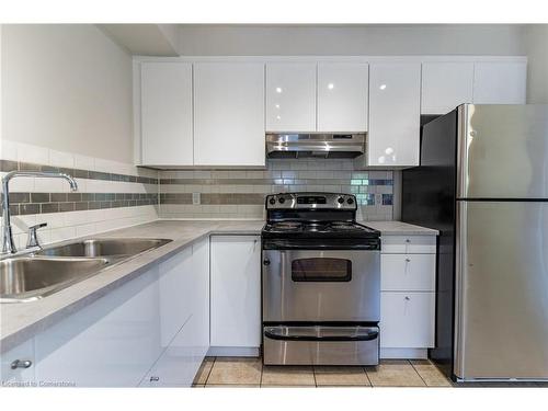 563 James Street N, Hamilton, ON - Indoor Photo Showing Kitchen With Double Sink