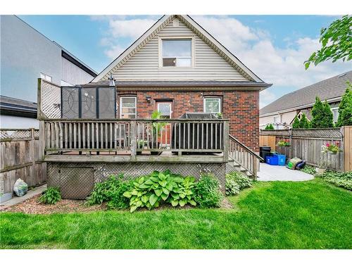 187 Grenfell Street, Hamilton, ON - Outdoor With Deck Patio Veranda With Exterior