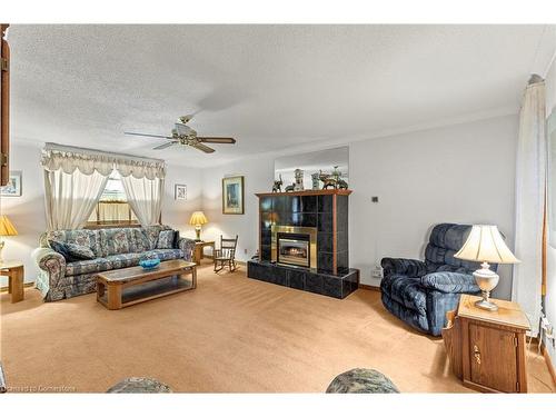 11 Ford Street, Hamilton, ON - Indoor With Fireplace