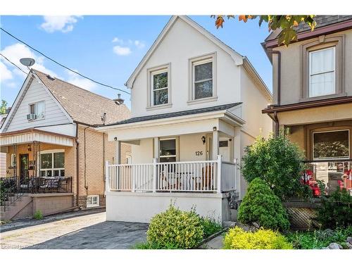 126 Cavell Avenue, Hamilton, ON - Outdoor With Deck Patio Veranda