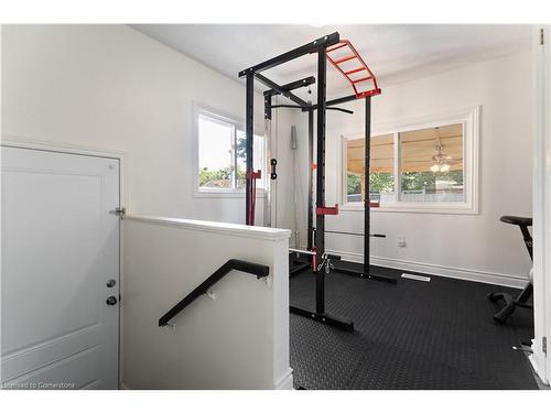 126 Cavell Avenue, Hamilton, ON - Indoor Photo Showing Gym Room