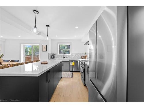 286 East 18Th Street, Hamilton, ON - Indoor Photo Showing Kitchen With Upgraded Kitchen