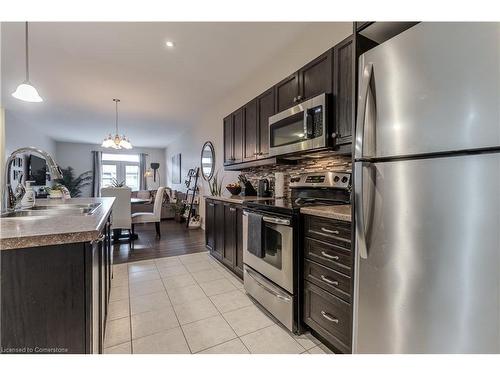 24 Manorwood Drive, Smithville, ON - Indoor Photo Showing Kitchen With Stainless Steel Kitchen With Double Sink