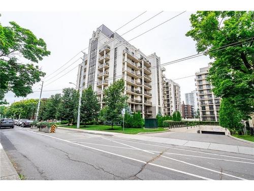 308-90 Charlton Avenue W, Hamilton, ON - Outdoor With Balcony With Facade