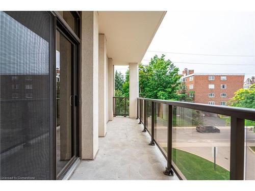 308-90 Charlton Avenue W, Hamilton, ON - Outdoor With Balcony With Exterior