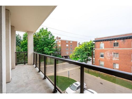 308-90 Charlton Avenue W, Hamilton, ON - Outdoor With Balcony With Exterior