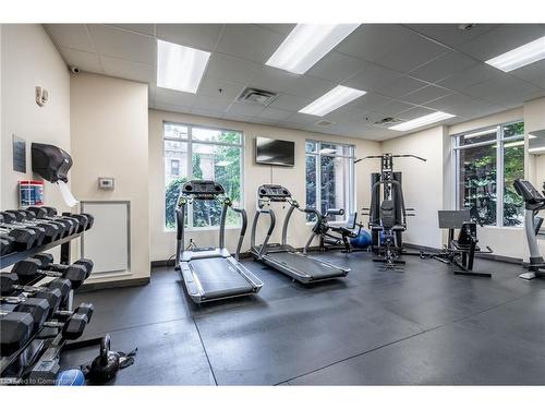 308-90 Charlton Avenue W, Hamilton, ON - Indoor Photo Showing Gym Room