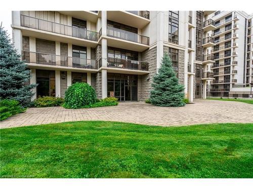 308-90 Charlton Avenue W, Hamilton, ON - Outdoor With Balcony With Facade