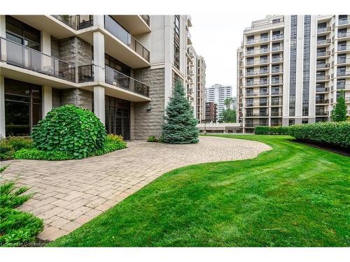 308-90 Charlton Avenue W, Hamilton, ON - Outdoor With Balcony With Facade