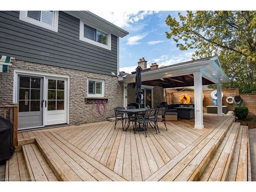 493 Wicklow Road, Burlington, ON - Outdoor With Deck Patio Veranda With Exterior