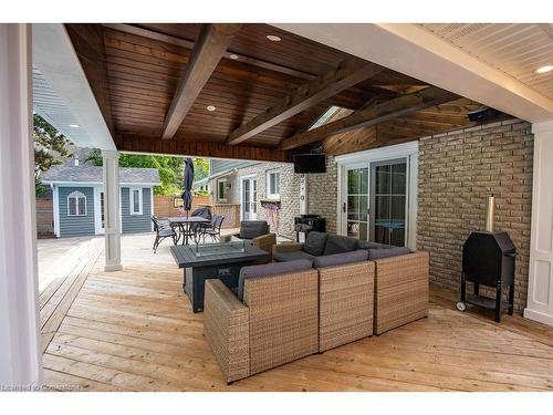 493 Wicklow Road, Burlington, ON - Outdoor With Deck Patio Veranda With Exterior