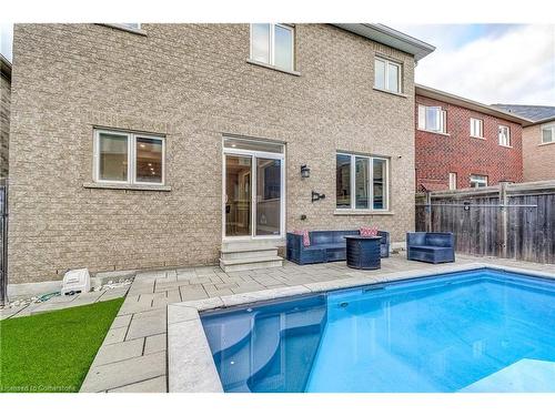 88 Mcknight Avenue, Waterdown, ON - Outdoor With In Ground Pool With Exterior