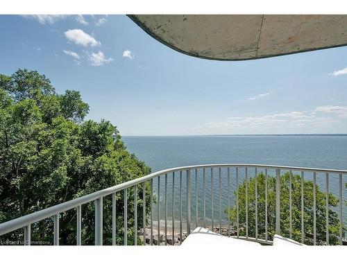 604-2190 Lakeshore Road, Burlington, ON - Outdoor With Body Of Water With Balcony With View