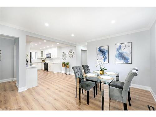 12 Solomon Crescent, Hamilton, ON - Indoor Photo Showing Dining Room