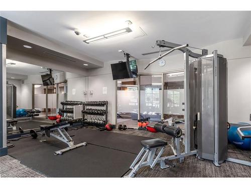 906-2391 Central Park Drive, Oakville, ON - Indoor Photo Showing Gym Room