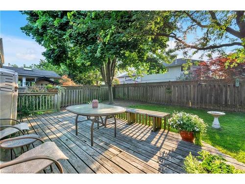 95 First Road W, Stoney Creek, ON - Outdoor With Deck Patio Veranda With Backyard