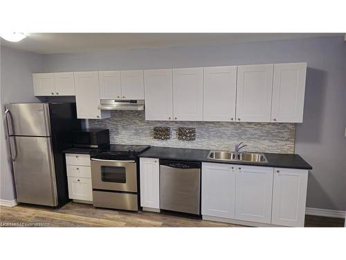 15-468 Main Street E, Hamilton, ON - Indoor Photo Showing Kitchen With Stainless Steel Kitchen With Double Sink