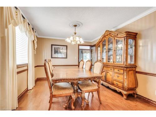 7689 Mount Carmel Boulevard, Niagara Falls, ON - Indoor Photo Showing Dining Room