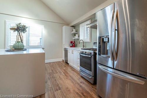 9 Bing Crescent, Stoney Creek, ON - Indoor Photo Showing Kitchen With Stainless Steel Kitchen