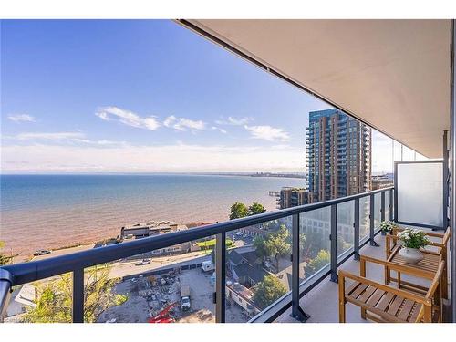 1203-370 Martha Street, Burlington, ON - Outdoor With Body Of Water With View With Exterior