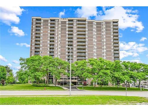 306-301 Frances Avenue, Stoney Creek, ON - Outdoor With Balcony With Facade