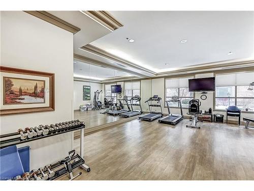 1310-100 Burloak Drive, Burlington, ON - Indoor Photo Showing Gym Room