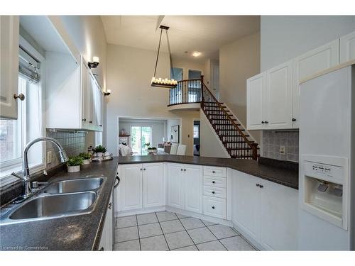 1307 Blanshard Drive, Burlington, ON - Indoor Photo Showing Kitchen With Double Sink