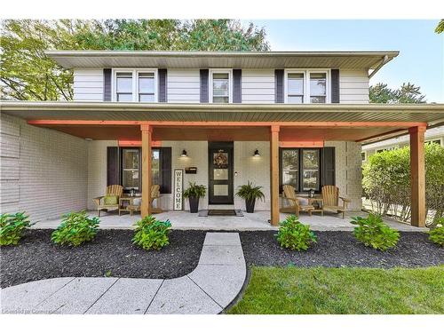 668 Cherrywood Drive, Burlington, ON - Outdoor With Deck Patio Veranda With Facade