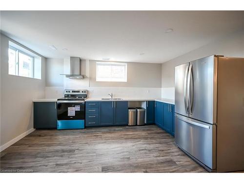 B-75 Kimberly Drive, Hamilton, ON - Indoor Photo Showing Kitchen With Stainless Steel Kitchen With Double Sink