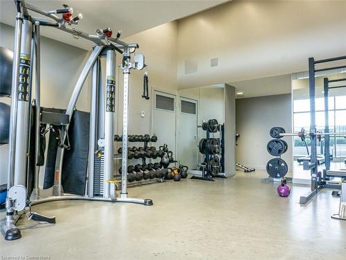 1509-2087 Fairview Street, Burlington, ON - Indoor Photo Showing Gym Room