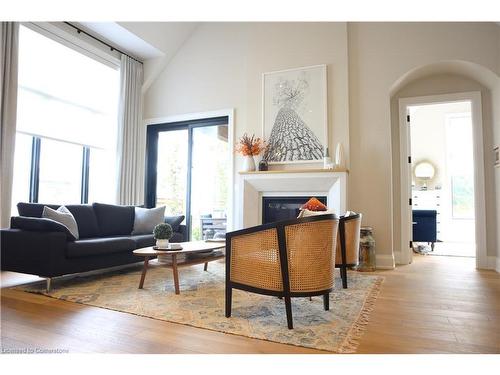 110 Millpond Road, Niagara-On-The-Lake, ON - Indoor Photo Showing Living Room With Fireplace