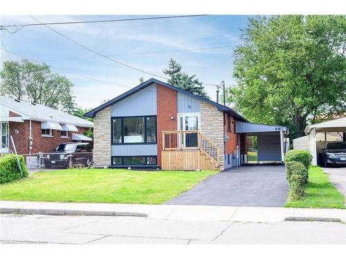 66 Howe Avenue, Hamilton, ON - Outdoor With Facade