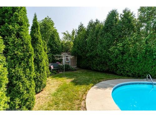 2247 Pathfinder Drive, Burlington, ON - Outdoor With In Ground Pool