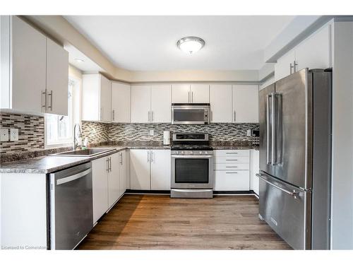 93 Bradley Avenue, Binbrook, ON - Indoor Photo Showing Kitchen With Upgraded Kitchen