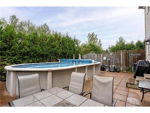 93 Bradley Avenue, Binbrook, ON - Outdoor With Above Ground Pool