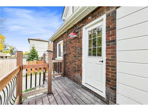 149 Weir Street N, Hamilton, ON - Outdoor With Deck Patio Veranda With Exterior