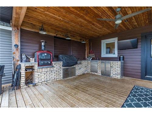 1506 6Th Concession Rd W, Flamborough, ON - Outdoor With Deck Patio Veranda With Exterior