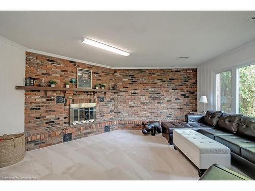 1939 Kerns Road, Burlington, ON - Indoor With Fireplace