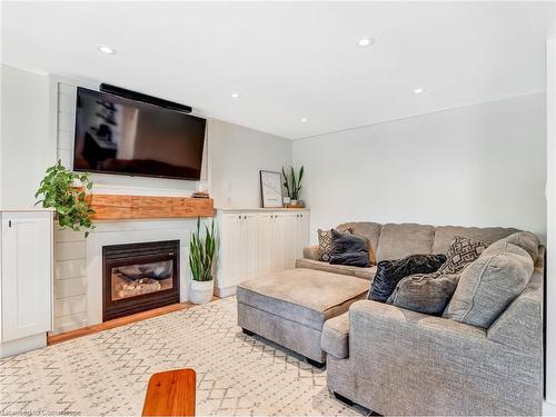 65 Dunrobin Drive, Caledonia, ON - Indoor Photo Showing Living Room With Fireplace