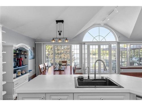 216 Robins Point Road, Victoria Harbour, ON - Indoor Photo Showing Kitchen With Double Sink