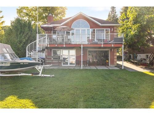 216 Robins Point Road, Victoria Harbour, ON - Outdoor With Deck Patio Veranda