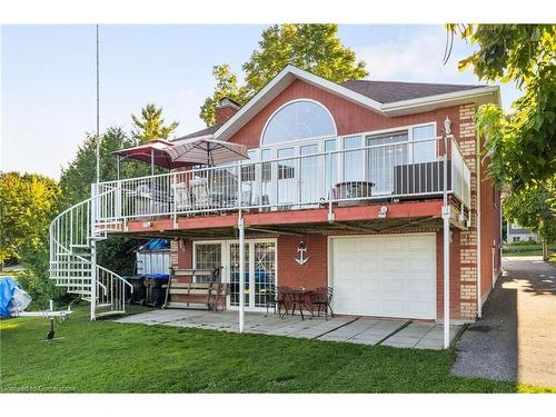 216 Robins Point Road, Victoria Harbour, ON - Outdoor With Deck Patio Veranda