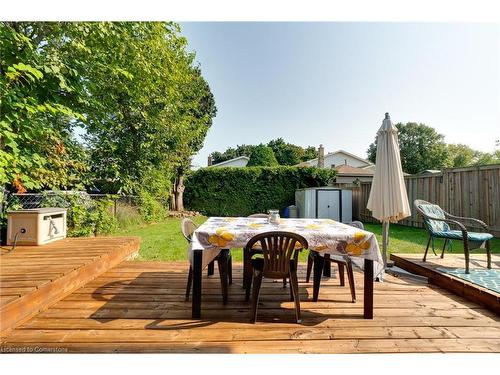 3448 Caplan Crescent, Burlington, ON - Outdoor With Deck Patio Veranda