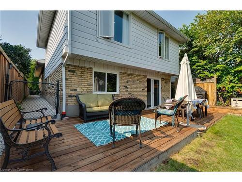 3448 Caplan Crescent, Burlington, ON - Outdoor With Deck Patio Veranda With Exterior