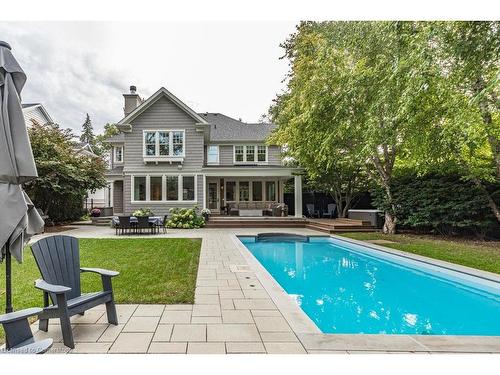 625 Hurd Avenue, Burlington, ON - Outdoor With In Ground Pool