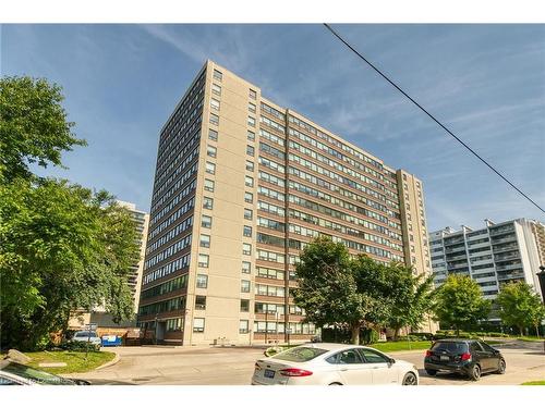 704-120 Duke Street, Hamilton, ON - Outdoor With Facade