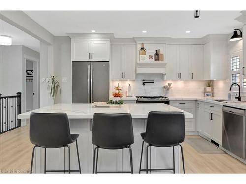 2375 Gillingham Drive, Burlington, ON - Indoor Photo Showing Kitchen With Upgraded Kitchen