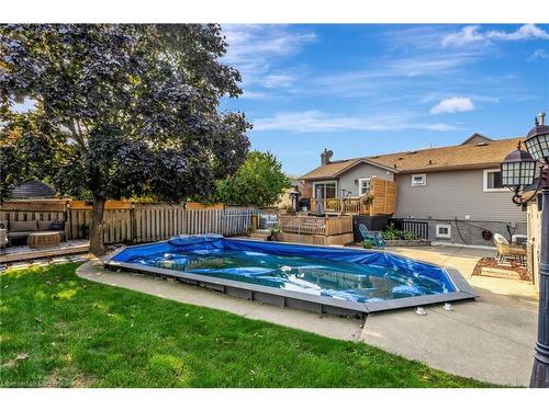 2375 Gillingham Drive, Burlington, ON - Outdoor With Above Ground Pool With Backyard With Exterior