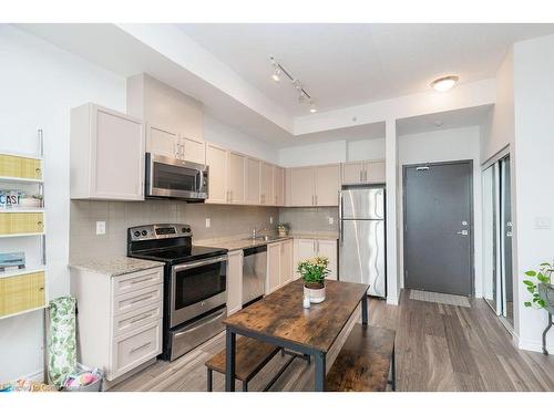 417-1284 Guelph Line, Burlington, ON - Indoor Photo Showing Kitchen With Stainless Steel Kitchen